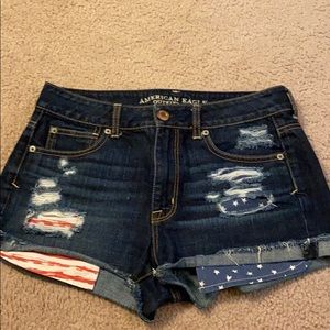 American eagle shorts- jean shorts